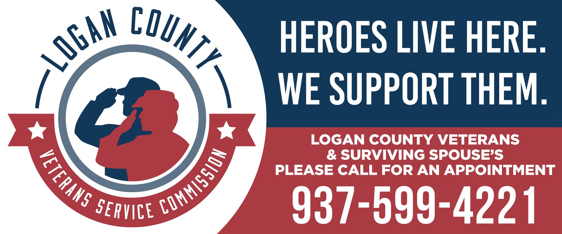 Vets Commission Logan Co Heros 0326 2