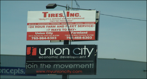 RANDOLPH CITY BILLBOARD billboard