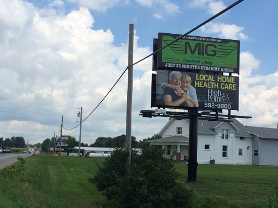 CHAMPAIGN COUNTY BILLBOARD