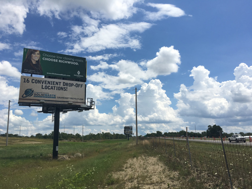 LOGAN COUNTY BILLBOARD billboard