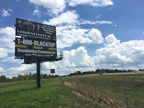 LOGAN COUNTY BILLBOARD billboard