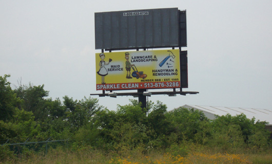 BROWN COUNTY BILLBOARD billboard