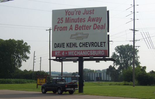 CLARK COUNTY BILLBOARD billboard