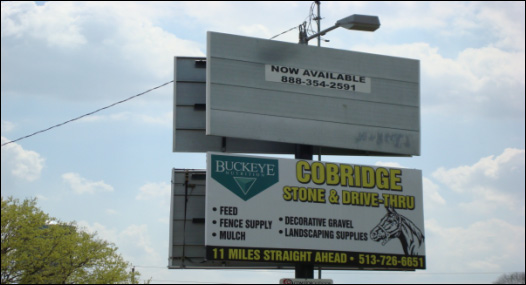 PREBLE COUNTY BILLBOARD billboard