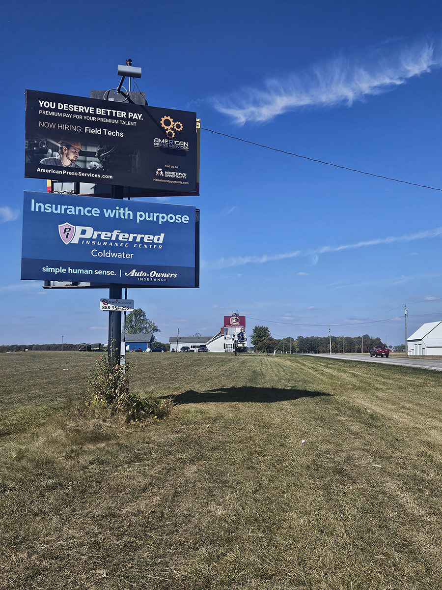 MERCER COUNTY BILLBOARDS billboard